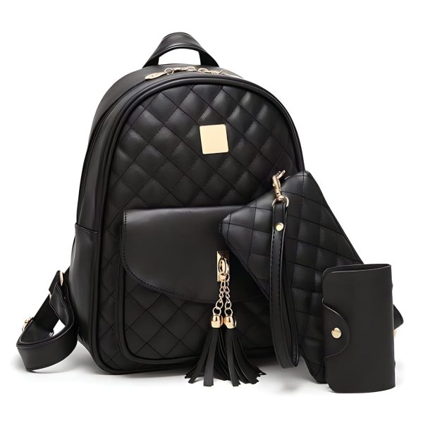 Quilted Shoulder Bag Backpack